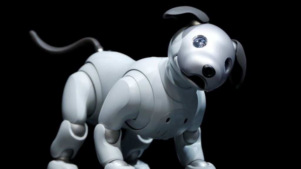 Sony Aibo, Робот, Собака, HD, 2K