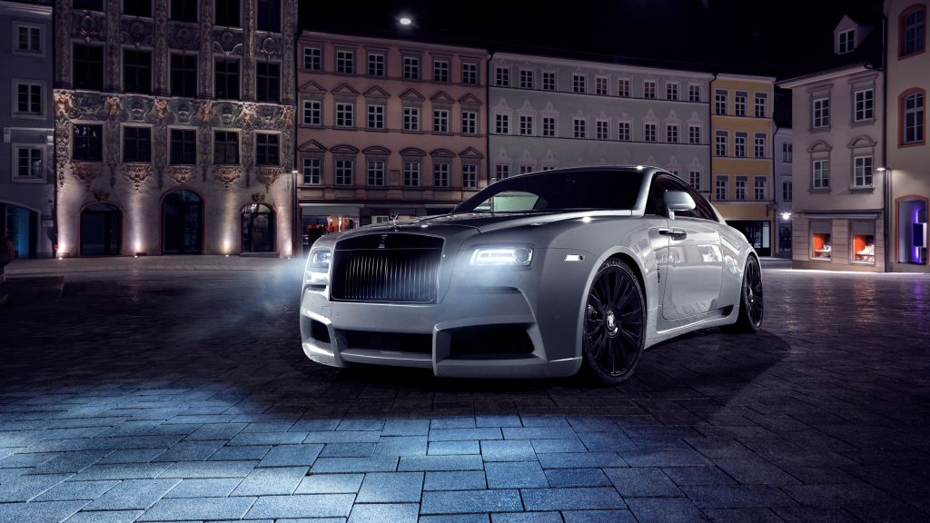 Spofec Rolls Royce Wraith, Передозировка, Серебро, Роскошные Автомобили, HD, 2K, 4K