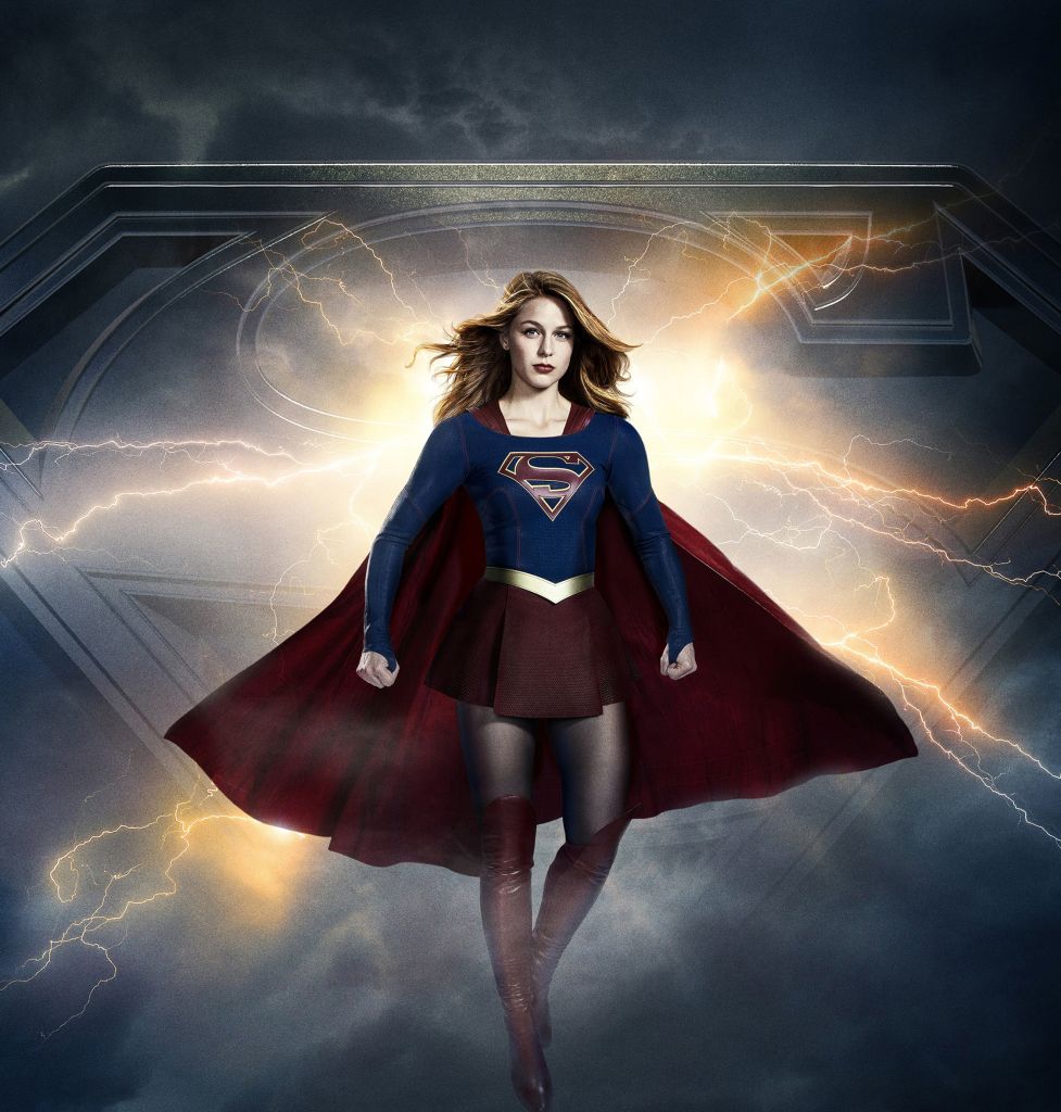 Supergirl, Мелисса Бенуа, 2017, HD, 2K