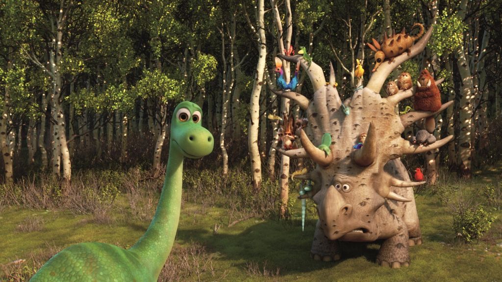 Хороший Динозавр, Брахиозавр, Трицератопс, HD, 2K, 4K
