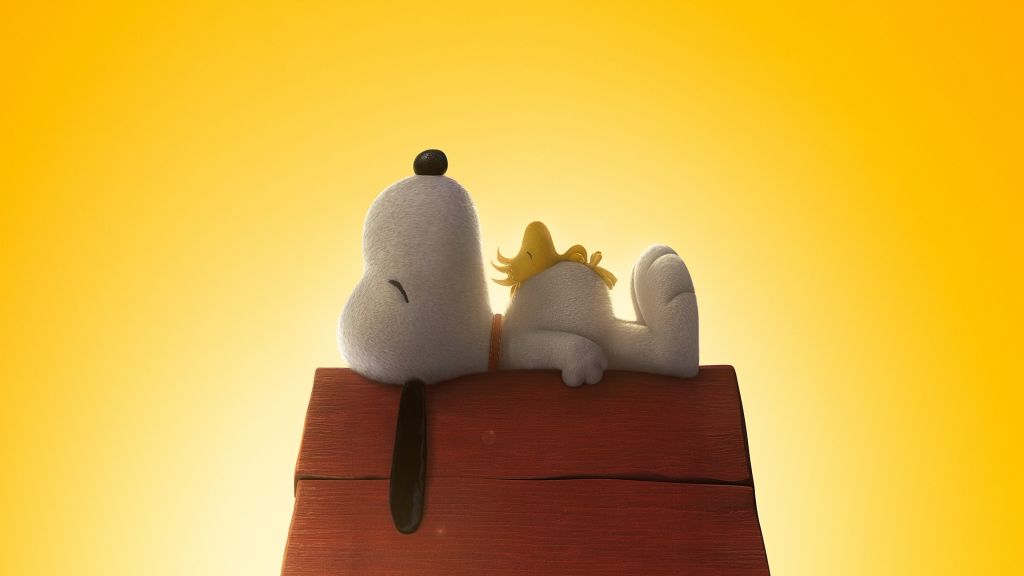 The Peanuts Movie, Мультфильм, Фильм, Кино, Собака, Щенок, Желтый, Сон, Билл Мелендес, Снупи, Ноа Шнапп, Чарли Браун, Лучшие Мультфильмы 2015 Года, HD, 2K, 4K