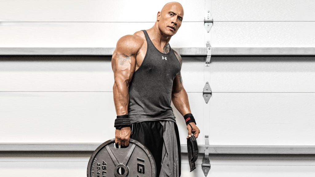 The Rock, Dwayne Johnson, Weights, Workout, HD, 2K, 4K, 5K, 8K, 10K