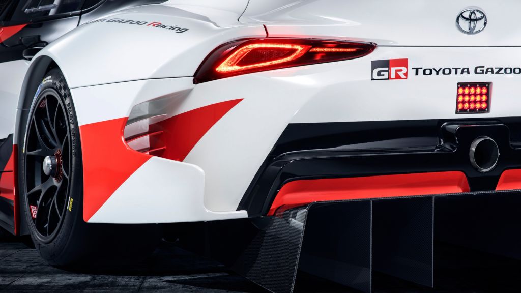 Toyota Gr Supra Racing Concept, Женевский Автосалон 2018, HD, 2K
