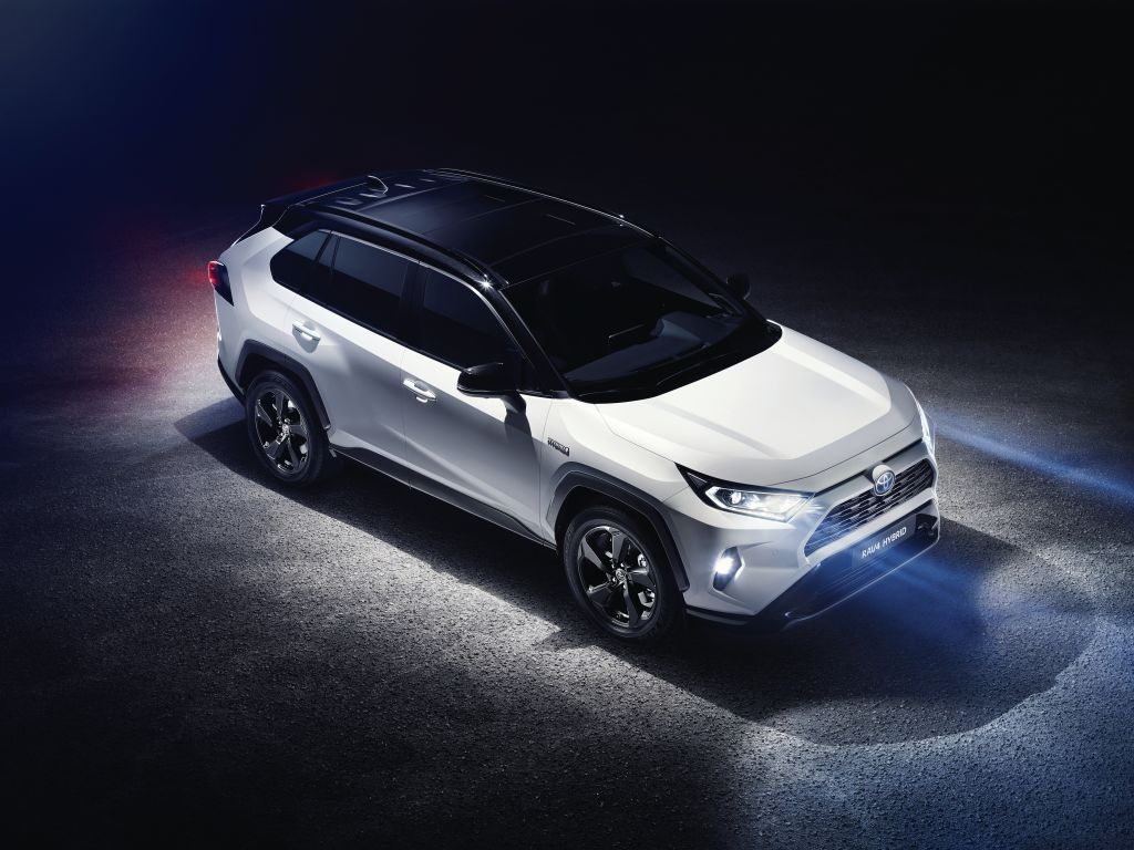 Toyota Rav4 Hybrid, 2019, 4К, HD, 2K, 4K