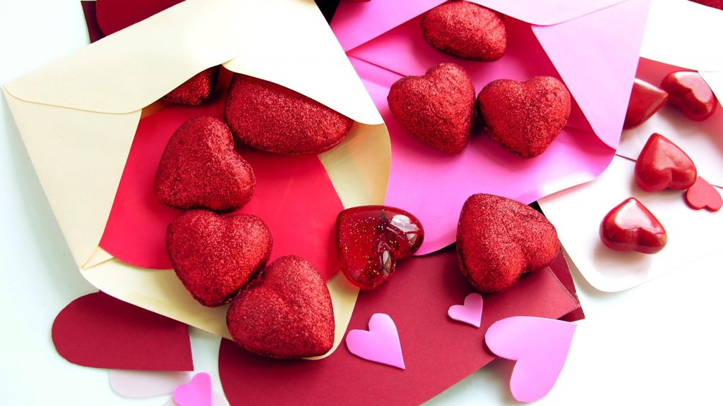 День Святого Валентина, Сердце, Письмо, Украшения, Романтик, Любовь, HD, 2K, 4K