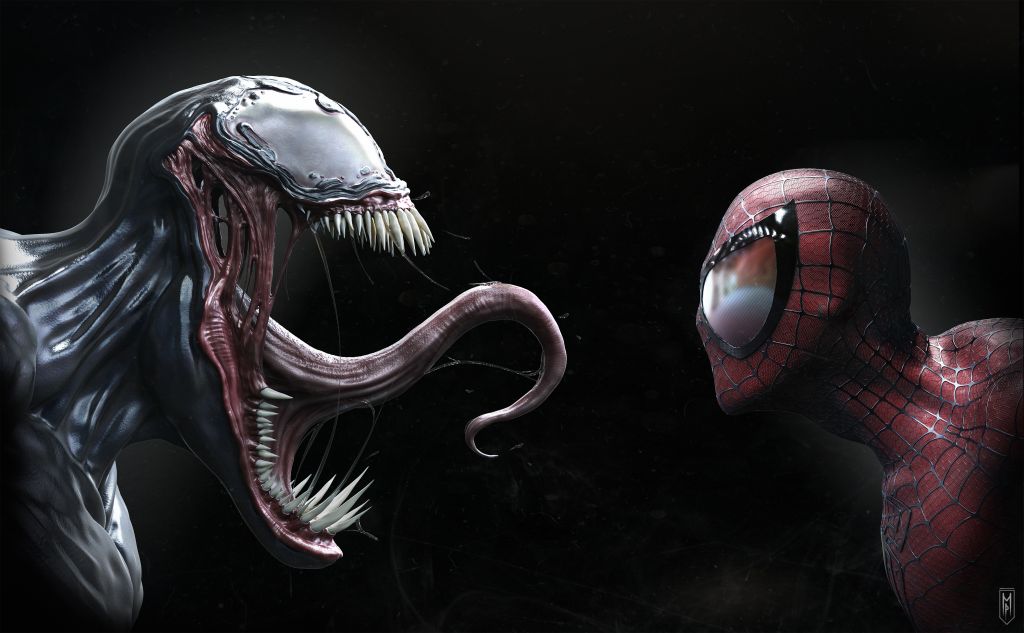 Venom, Spider-Man, HD, 2K, 4K