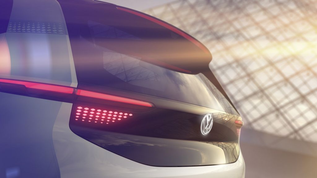 Volkswagen Ev Concept, Автосалон В Париже 2016, HD, 2K, 4K