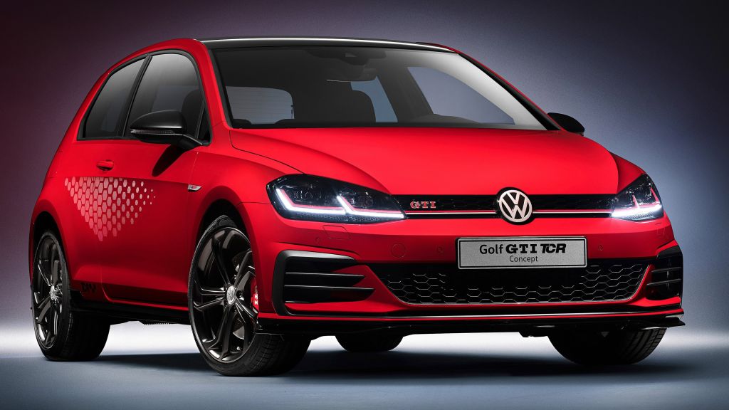 Volkswagen Golf Gti Tcr Concept, Автомобили 2018, HD, 2K, 4K