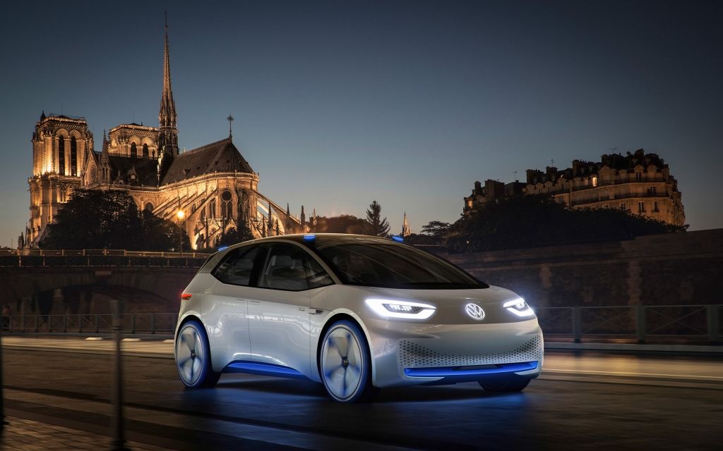 Volkswagen I.d, Автономный, Электромобили, Volkswagen, HD, 2K