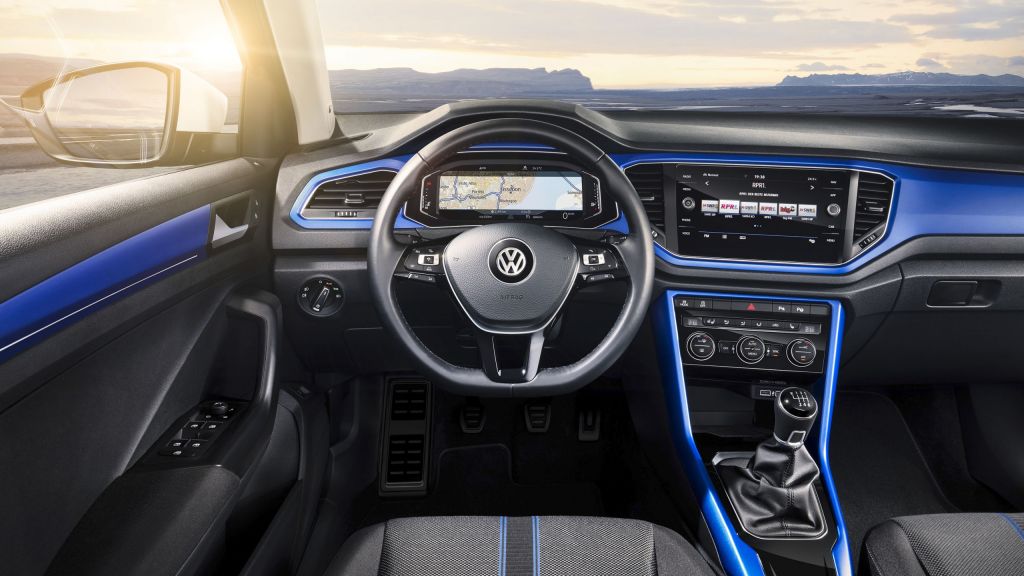 Volkswagen T-Roc, 2020 Cars, Interior, Фольксваген Т-Рок, 2020 Cars, Interior, HD, 2K